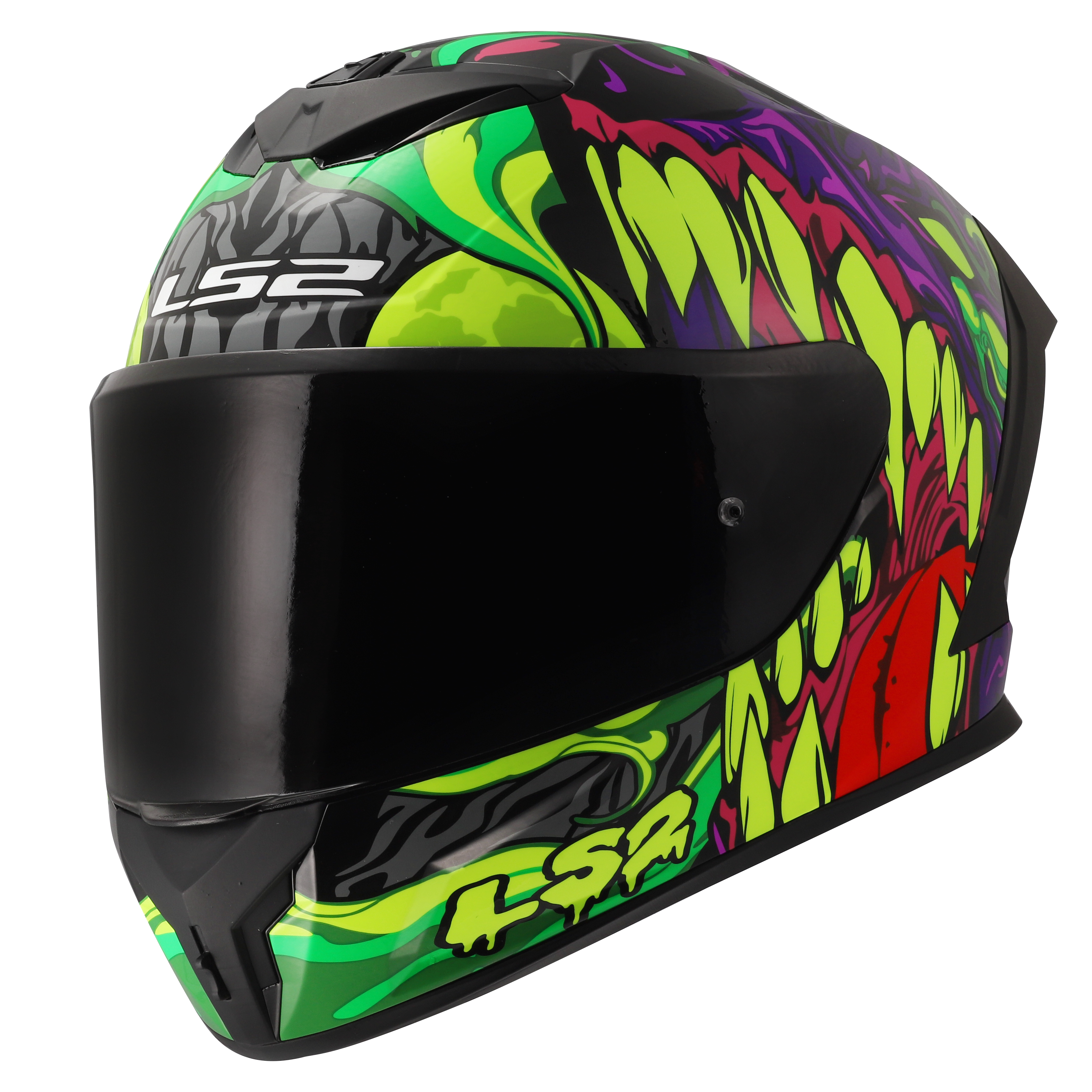 LS2 FF820 RAPID III LYCANT PURPLE GREEN   168200561 (10)